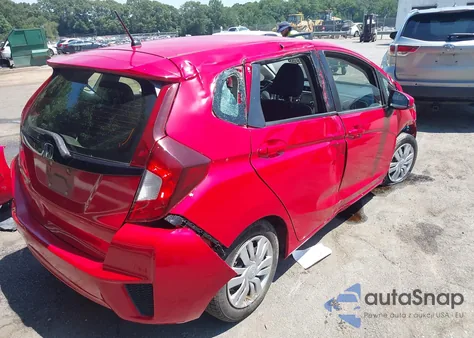 2016 Honda Fit Lx из США, поврежденный, VIN JHMGK5H52GX007778